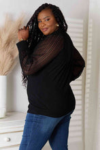 Load image into Gallery viewer, Double Take Round Neck Raglan Sleeve Blouse