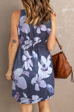 Load image into Gallery viewer, Button Down Sleeveless Dress available in multiple print options