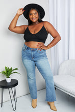 Load image into Gallery viewer, Textured Spaghetti Strap Bralette in Black