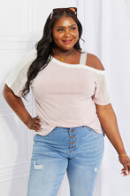 Load image into Gallery viewer, New Arrival --  Something Simple Cold Shoulder Tee