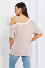 Load image into Gallery viewer, New Arrival --  Something Simple Cold Shoulder Tee