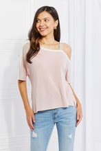 Load image into Gallery viewer, New Arrival --  Something Simple Cold Shoulder Tee