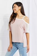 Load image into Gallery viewer, New Arrival --  Something Simple Cold Shoulder Tee