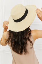 Load image into Gallery viewer, Time For The Sun Straw Hat