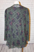 Load image into Gallery viewer, Leopard print low gauge hacci  cardigan