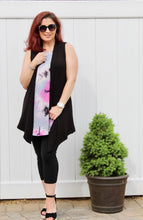 Load image into Gallery viewer, Fuchsia tie dye tank dress with pockets