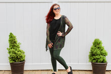 Load image into Gallery viewer, High waist twilled solid jegging pants