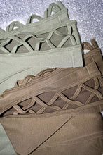 Load image into Gallery viewer, Capri Tummy-Control High Waste Legging with lattice detail