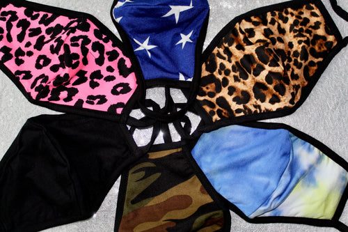 Unisex double layered face mask