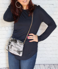 Load image into Gallery viewer, Basic Crew Neck Long Sleeve Top