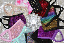 Load image into Gallery viewer, Sparkly Face Mask with Filter Pocket