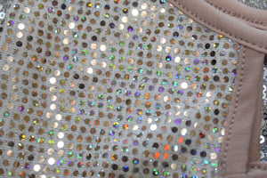 Sparkly Face Mask with Filter Pocket