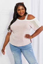 Load image into Gallery viewer, New Arrival --  Something Simple Cold Shoulder Tee