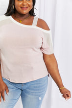 Load image into Gallery viewer, New Arrival --  Something Simple Cold Shoulder Tee