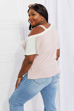 Load image into Gallery viewer, New Arrival --  Something Simple Cold Shoulder Tee