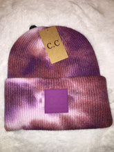 Load image into Gallery viewer, CC Tie Dye Beanie Knit Hat