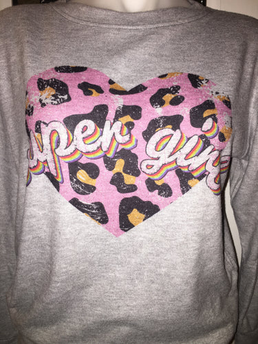 Leopard Heart Loungewear Set