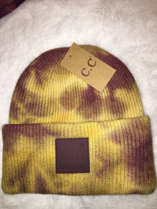 CC Tie Dye Beanie Knit Hat
